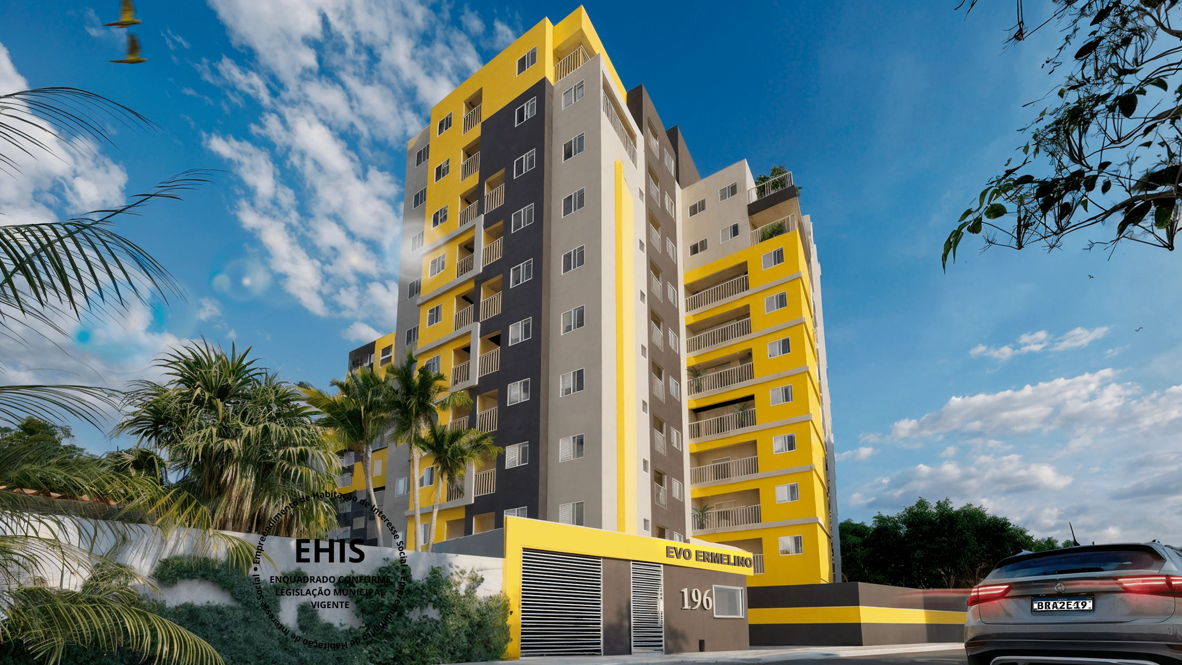 Perspectiva Ilustrada Fachada Angulo 2